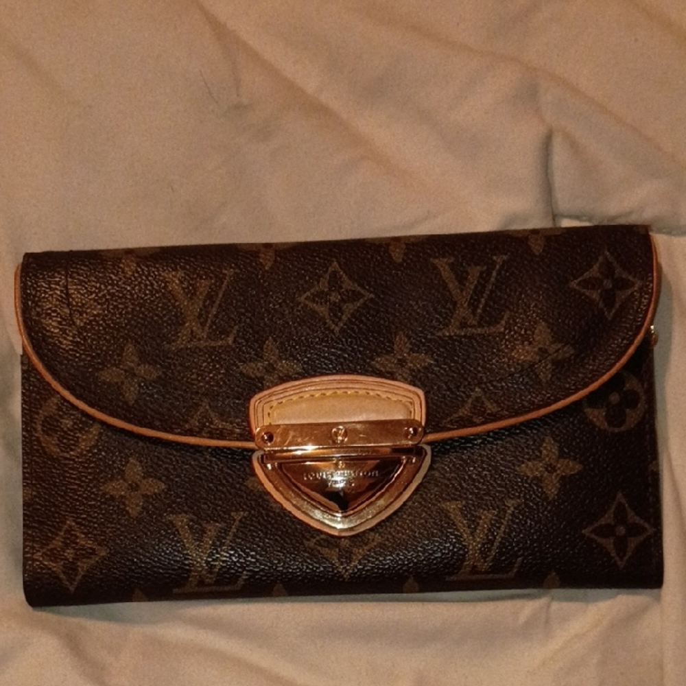 Louis Vuitton Dark Brown Monogram Wristlet